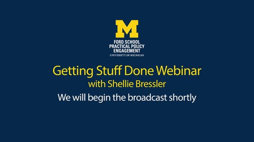 Shellie Bressler: Getting Stuff Done Workshop