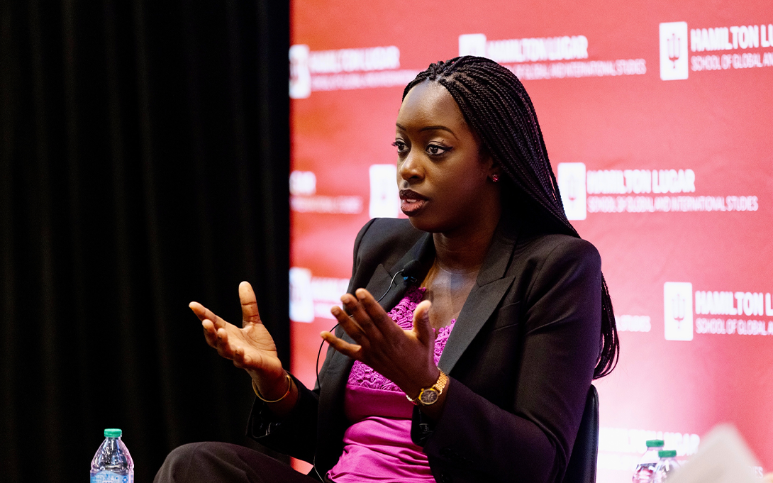 Kamissa Camara joins conference panel on U.S.–U.N. relations in Bloomington