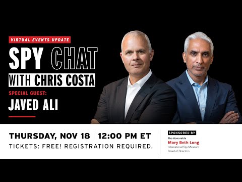 Virtual Spy Chat with Chris Costa: Javed Ali