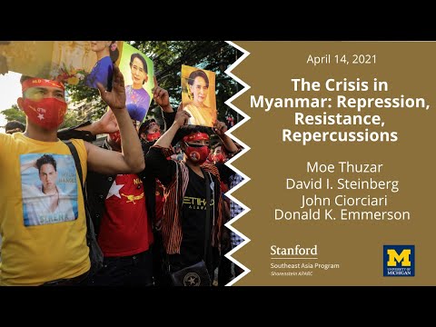 The Crisis in Myanmar: Repression, Resistance, Repercussions panel