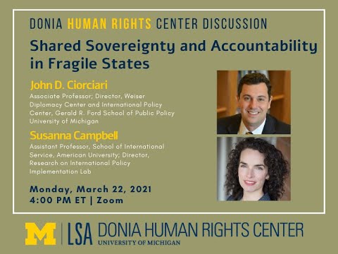 Shared Sovereignty and Accountability in Fragile States