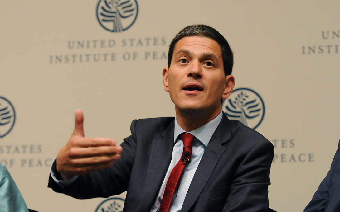 David Miliband on international politics, humanitarian needs, and the global significance of the U.S. election