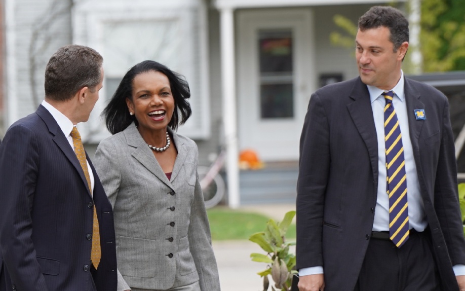 Michael Barr, John Ciorciari and Condoleezza Rice